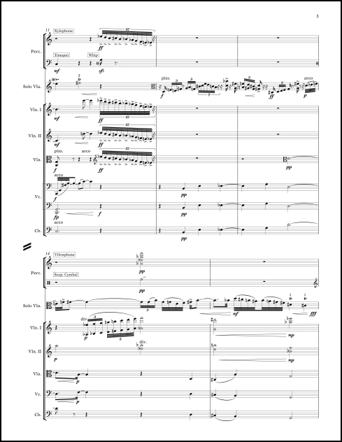 Concerto for Viola for viola, percussion & strings (piano reduction)