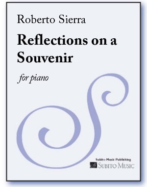 Reflections on a Souvenir for piano