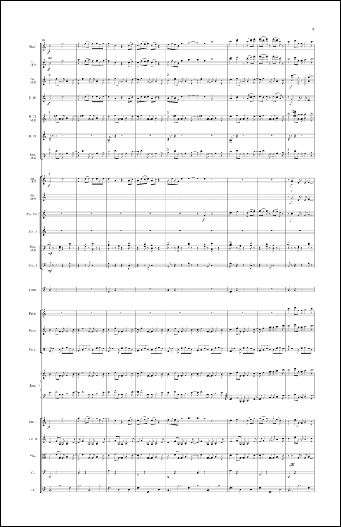 Sinfonía No. 3, La Salsa for orchestra