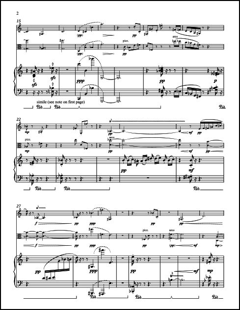 Six Intervening Periods of Time for Clarinet, Viola & Piano - Click Image to Close
