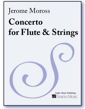 Concerto for Flute & String Orchestra (or String Quartet) piano reduction