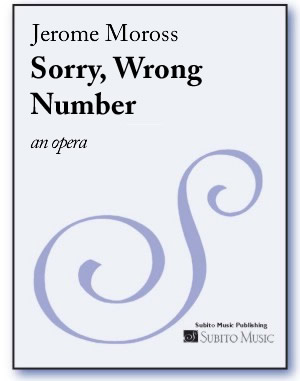 Sorry, Wrong Number an opera