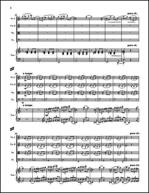 Quintet for Piano & Strings for Piano & String Quartet - Click Image to Close