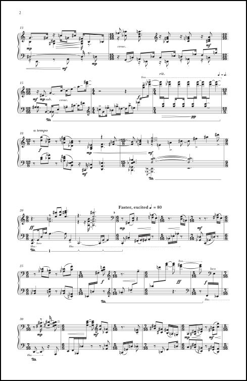 Etude Quasi Cadenza for Piano