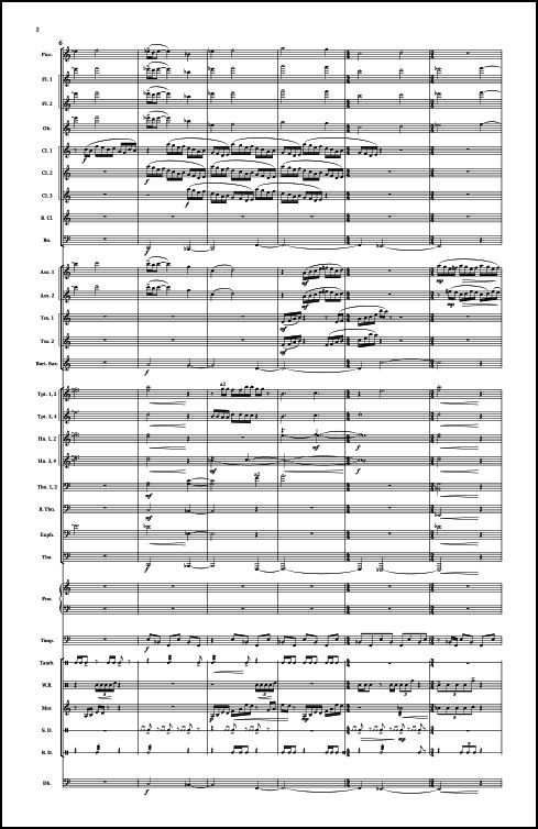 Concerto for Piano & Wind Ensemble (Morgan Reflections) - Click Image to Close