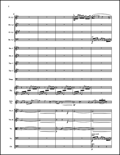Violin Concerto No. 1 "Esther" for Violin & Orchestra - Click Image to Close