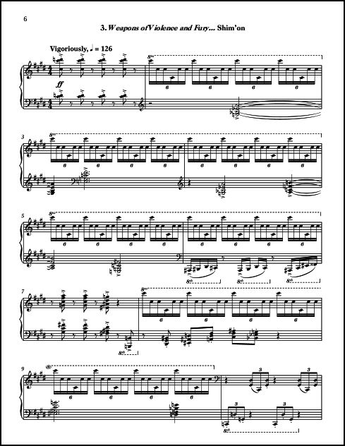 Ya'akov's Last Words for Piano