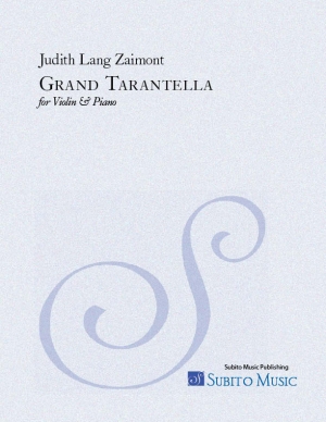 Grand Tarantella for violin & piano - Click Image to Close