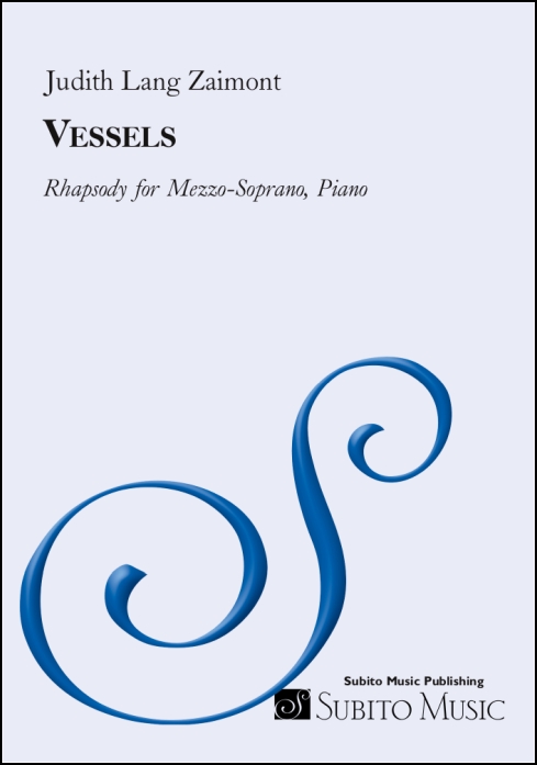 Vessels rhapsody for mezzo-soprano & piano