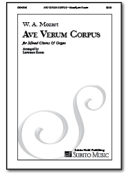 Ave Verum Corpus for Mixed Chorus & Organ