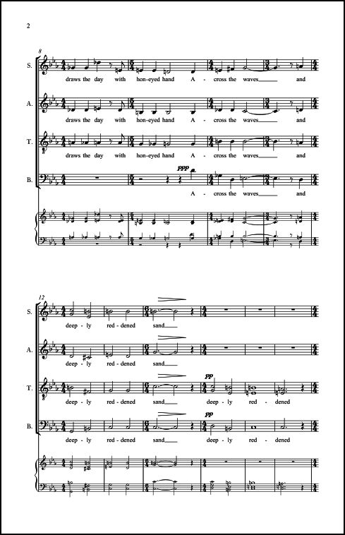 Magic Morn for SATB Chorus, a cappella - Click Image to Close