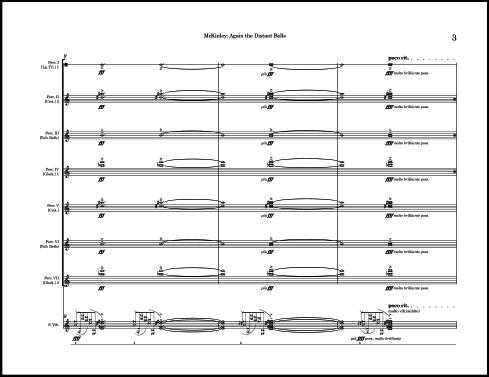 Again the Distant Bells for Vibraphone/Marimba & 7 Percussion