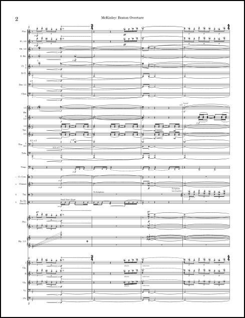 Boston Overture for Orchestra - Click Image to Close