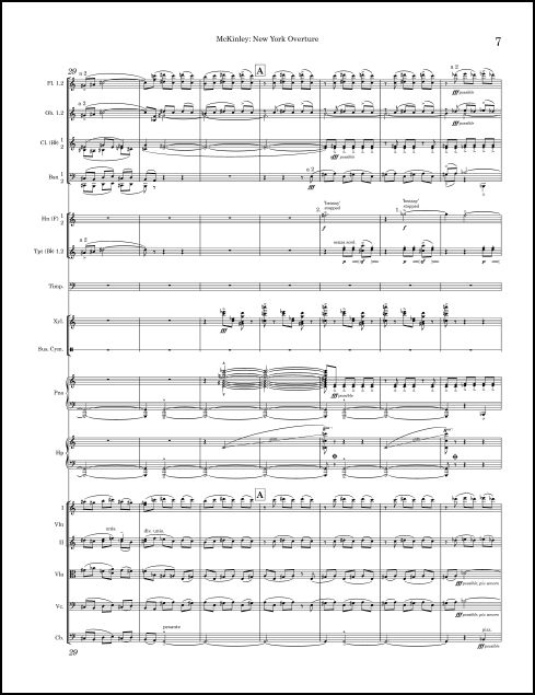 New York Overture for Orchestra - Click Image to Close