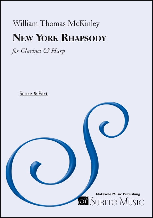 New York Rhapsody for Clarinet & Harp