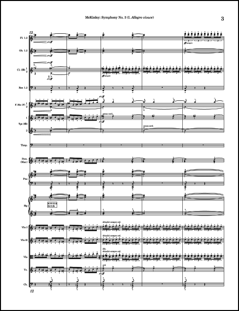 Symphony No. 3 "Romantic" for Orchestra - Click Image to Close