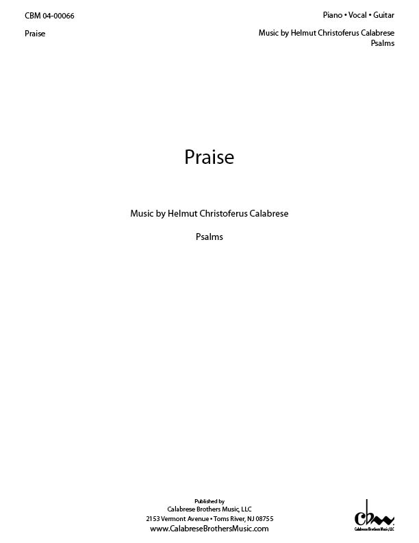 Praise for Piano, Vocal - Click Image to Close