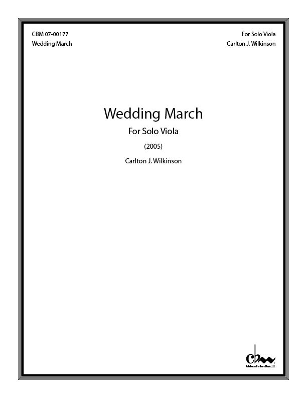 Wedding March for Viola