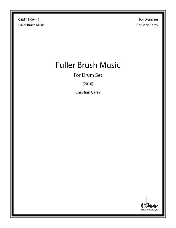 Fuller Brush Music for Drum Set