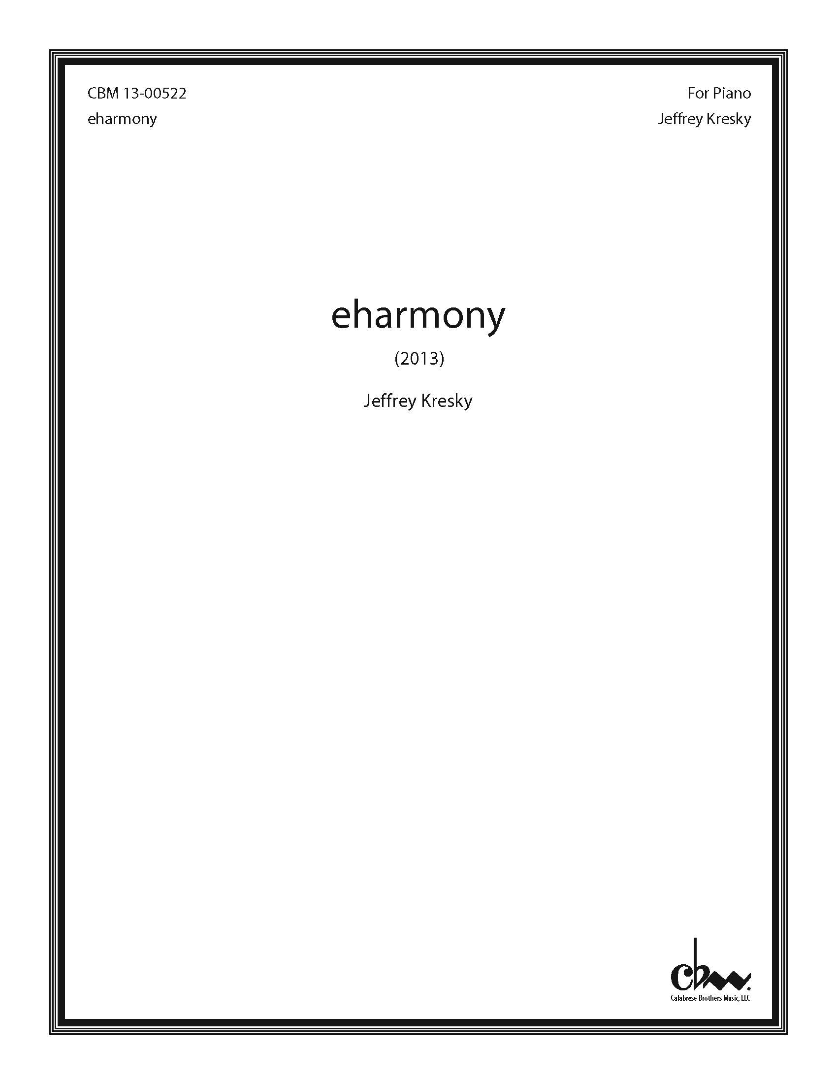 eharmony for Piano