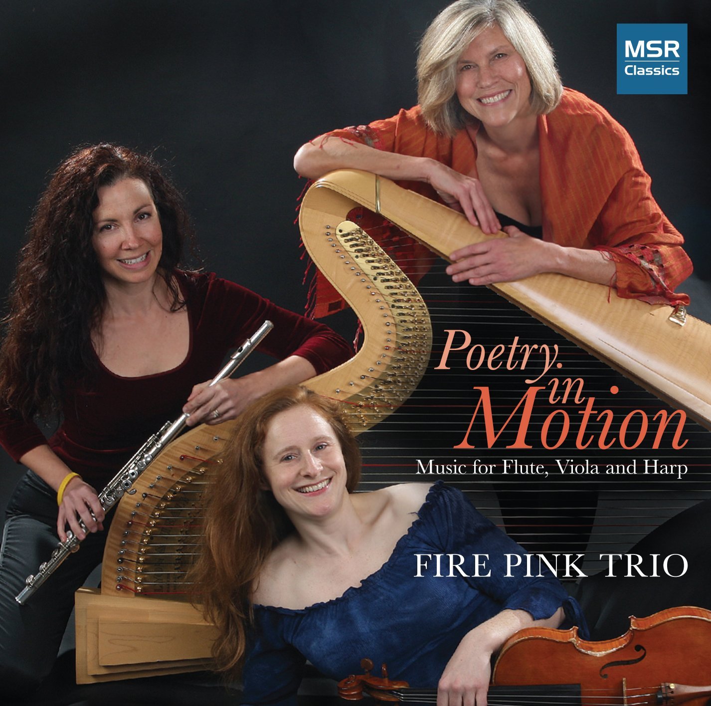 Poetry in Motion: Music for Flute, Viola and Harp (Fire Pink Trio)