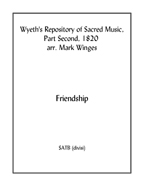Friendship for SATB choir (divisi) - Click Image to Close