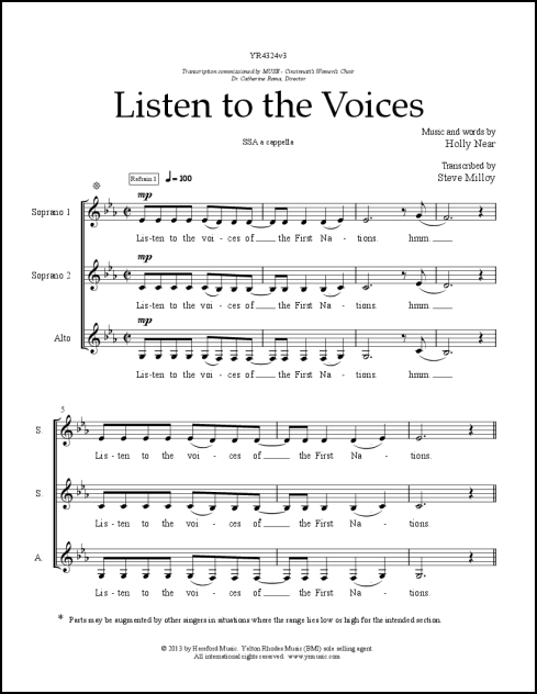 Listen to the Voices for SSA