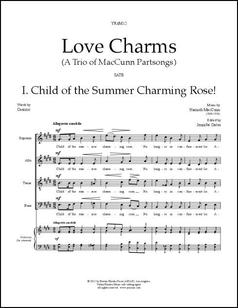 Love Charms for SATB