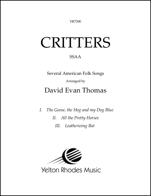 Critters for SSAA a cappella