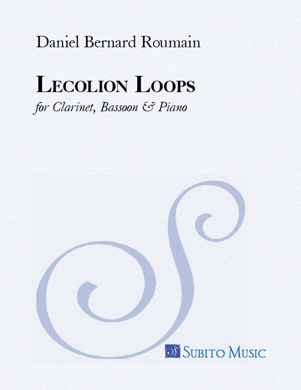 Lecolion Loops for Clarinet, Bassoon & Piano