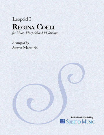Regina Coeli (Leopold I) for Voice, Harpsichord & Strings